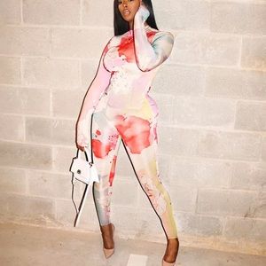 Splash Print Bodysuit